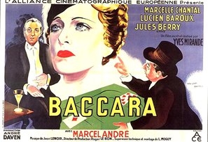 Baccara Metal Framed Poster