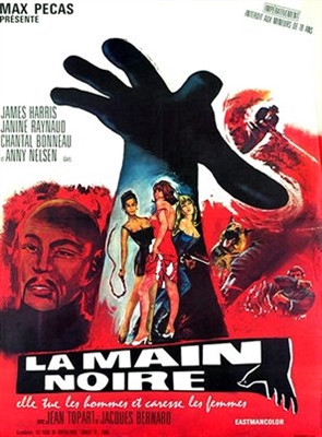La main noire Poster with Hanger