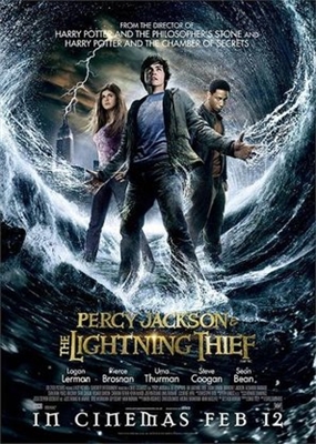 Percy Jackson &amp; the Olympians: The Lightning Thief Wooden Framed Poster
