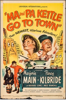 Ma and Pa Kettle Go to Town poster