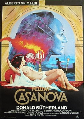 Il Casanova di Federico Fellini Wooden Framed Poster