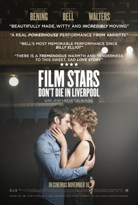 Film Stars Don't Die in Liverpool Wooden Framed Poster