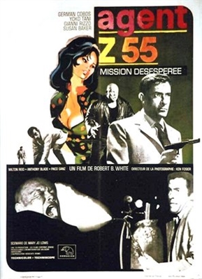 Agente Z 55 missione disperata Canvas Poster