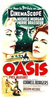 Oasis Wooden Framed Poster