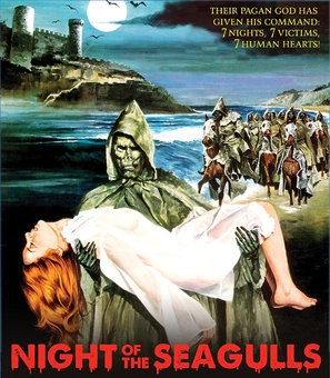 La noche de las gaviotas  Canvas Poster