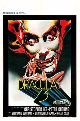 Dracula A.D. 1972 Metal Framed Poster