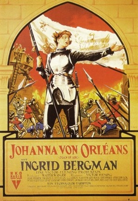 Joan of Arc Canvas Poster
