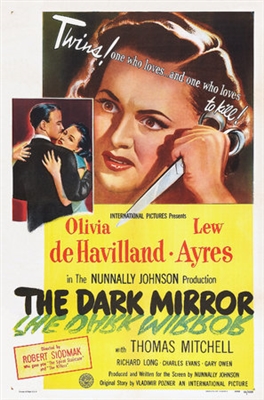 The Dark Mirror Canvas Poster