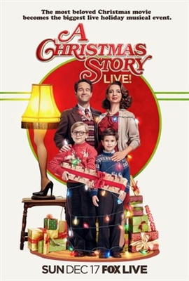 A Christmas Story Live! Wooden Framed Poster