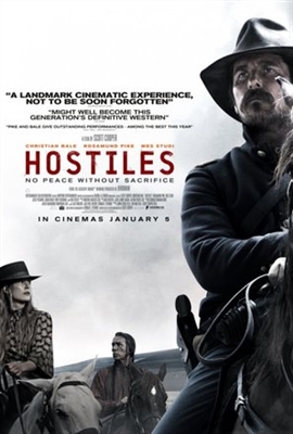 Hostiles Poster with Hanger