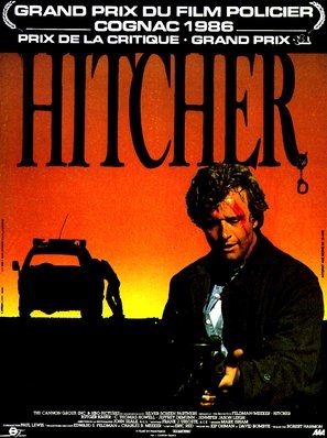 The Hitcher Wooden Framed Poster