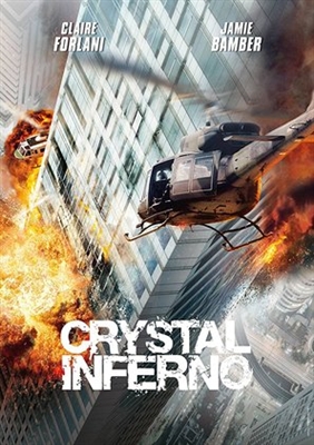Crystal Inferno Metal Framed Poster