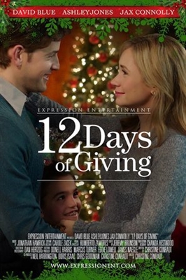 12 Days of Giving Poster with Hanger