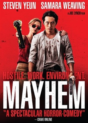 Mayhem Canvas Poster