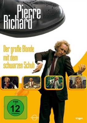 Le grand blond avec une chaussure noire Metal Framed Poster