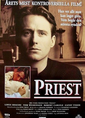 Priest Wooden Framed Poster