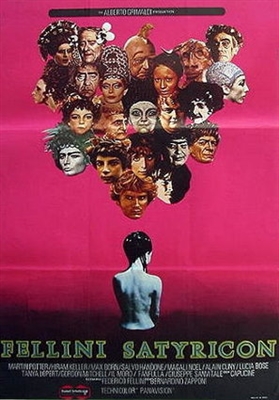 Fellini - Satyricon  Metal Framed Poster