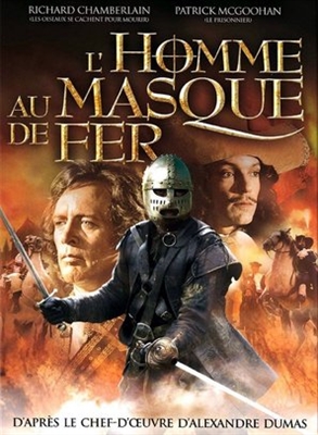 The Man in the Iron Mask Wooden Framed Poster