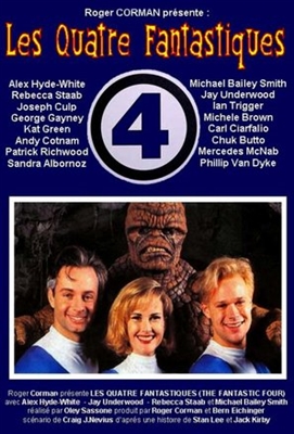 The Fantastic Four Wooden Framed Poster