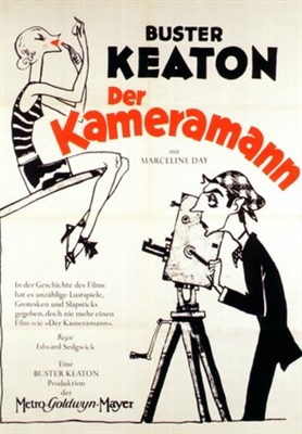 The Cameraman Metal Framed Poster