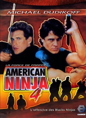 American Ninja 4: The Annihilation Wood Print