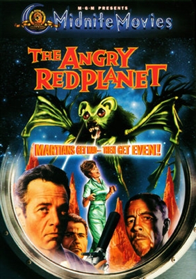 The Angry Red Planet Canvas Poster