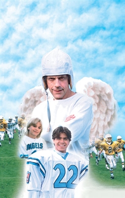 Angels in the Endzone Wooden Framed Poster
