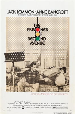 The Prisoner of Second Avenue Metal Framed Poster