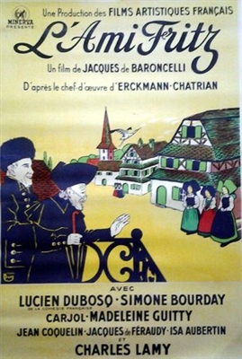 L'ami Fritz Wooden Framed Poster