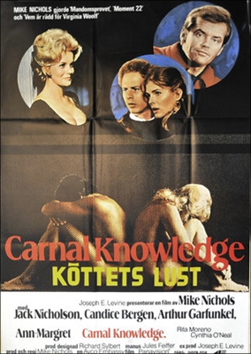 Carnal Knowledge Wooden Framed Poster