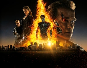 Terminator Genisys  Wooden Framed Poster