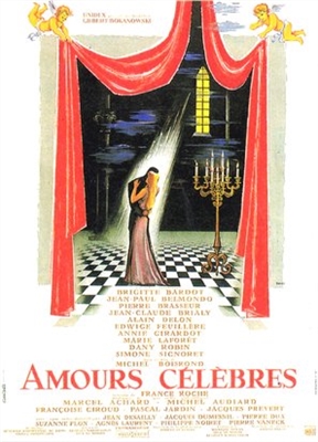 Amours célèbres Metal Framed Poster