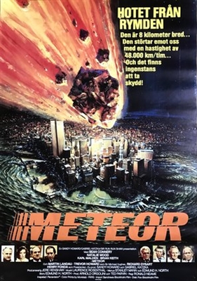 Meteor Canvas Poster