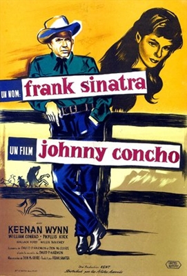 Johnny Concho Wooden Framed Poster