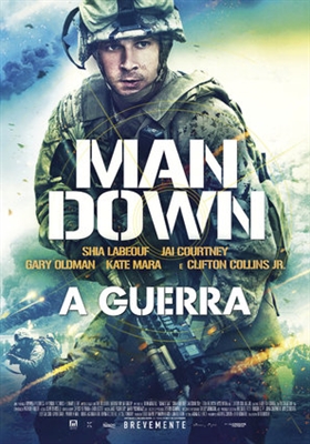 Man Down Poster with Hanger