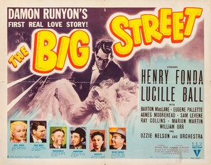 The Big Street Wooden Framed Poster