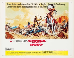 Custer of the West Wood Print