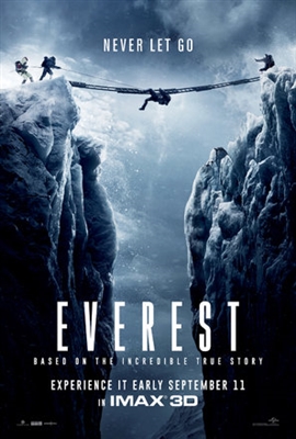 Everest  Wooden Framed Poster