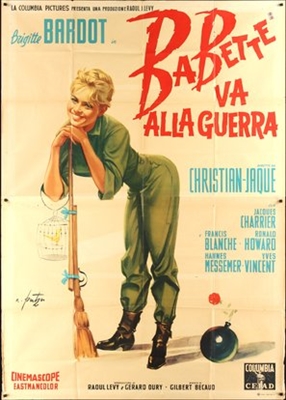 Babette s'en va-t-en guerre Poster with Hanger