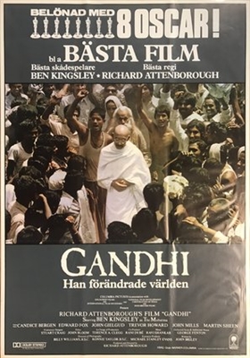Gandhi Poster with Hanger