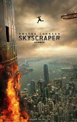 Skyscraper Poster with Hanger