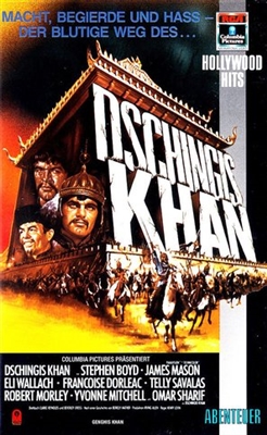 Genghis Khan Wooden Framed Poster