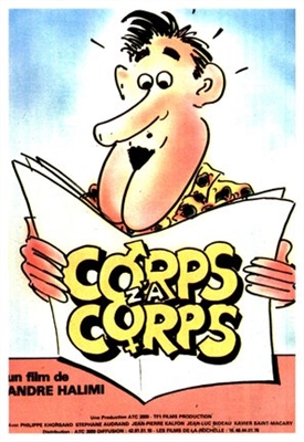 Corps z'a corps Poster with Hanger