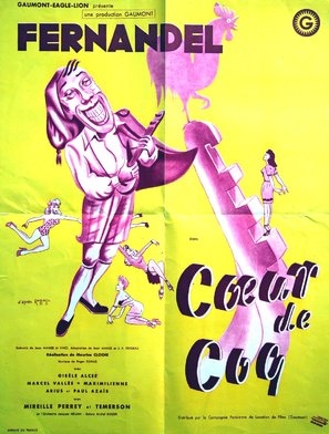 Coeur de coq Metal Framed Poster
