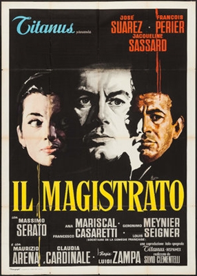 Il magistrato Metal Framed Poster