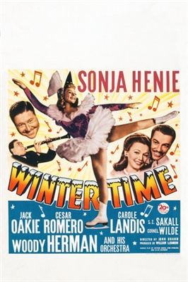 Wintertime Poster with Hanger