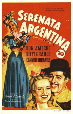 Down Argentine Way Poster with Hanger