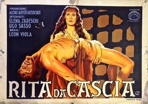 Rita da Cascia Wooden Framed Poster