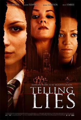 Telling Lies Poster with Hanger