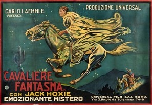 The Phantom Horseman Metal Framed Poster
